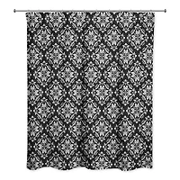 Leafy Medallions Shower Curtain