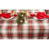 DII® Christmas Plaid Tablecloth