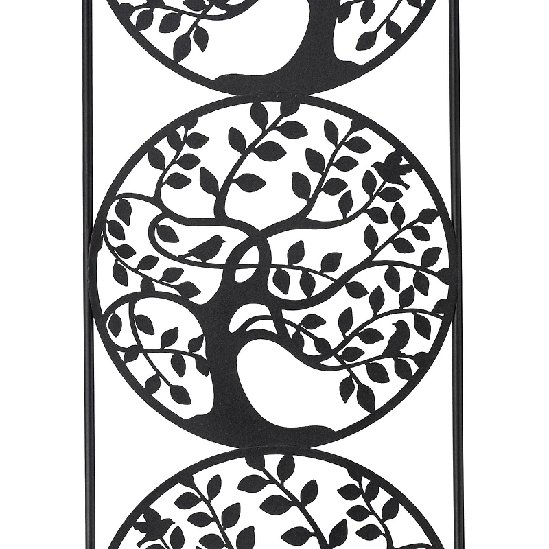 Glitzhome® 48" Metal Tree of Life Garden Trellis with Stakes