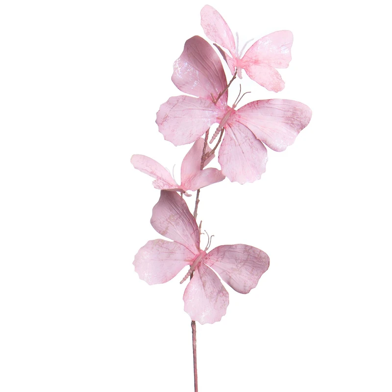 31.5" Pink Butterfly Stem by Ashland®