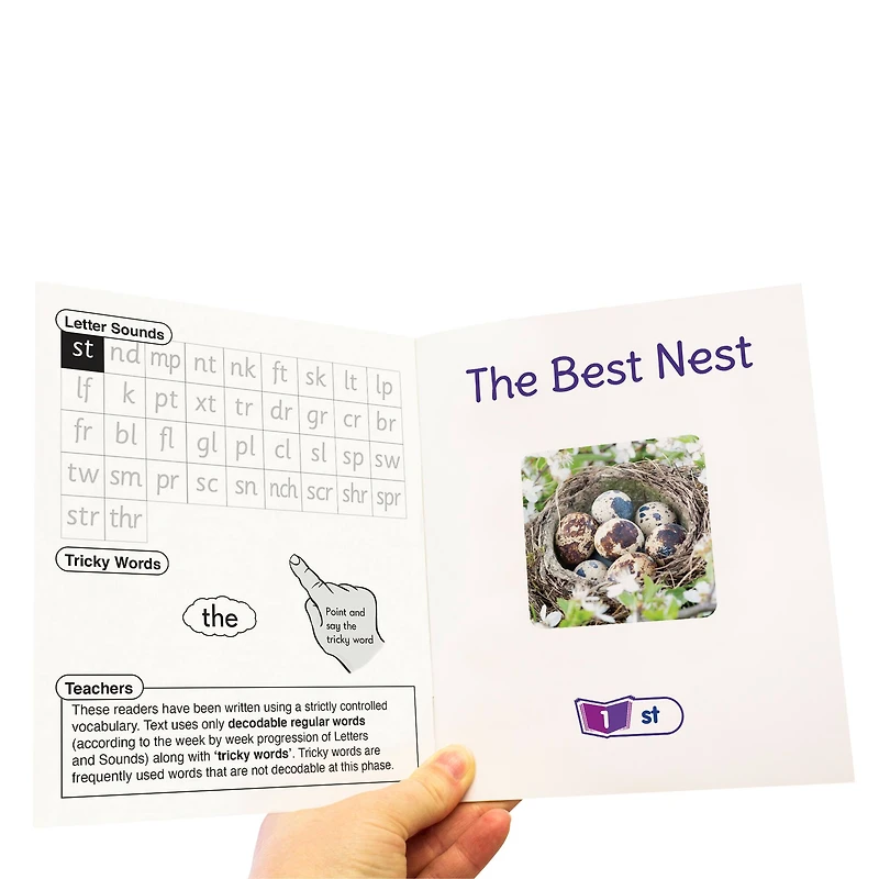 Junior Learning® Life Science Letters & Sounds Phase 4 Non-Fiction Educational Learning Set