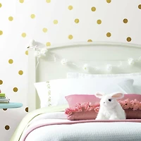 RoomMates Gold Confetti Dots Peel & Stick Wall Decals