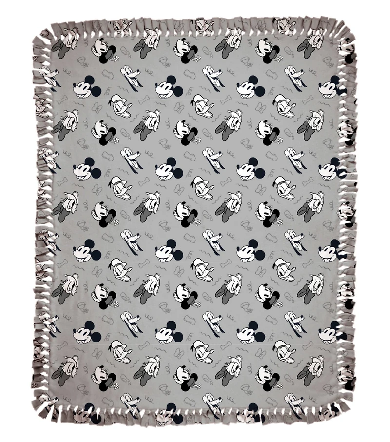 Disney® 48" Mickey & Friends Crew Love No Sew Fleece Throw Kit