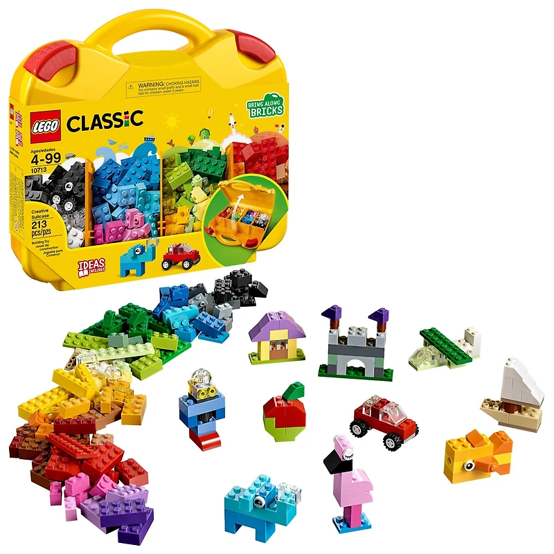 LEGO Classic Creative Suitcase 10713 Building Kit (213 Piece)