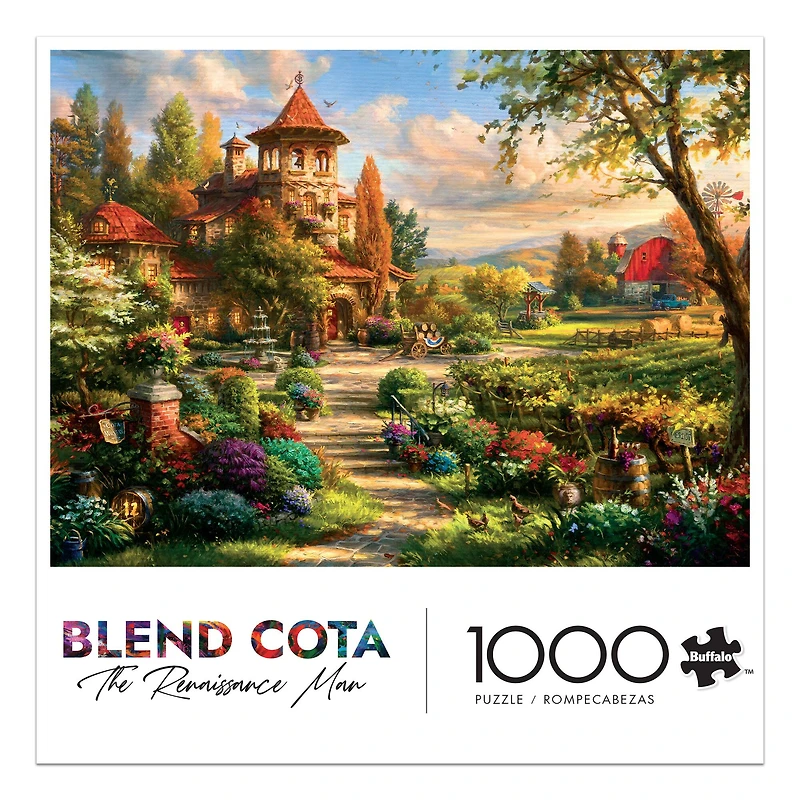 Assorted Buffalo Gold Collection 1,000 Piece Jigsaw Puzzle, 1pc.