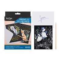 Brea Reese™ Winter Woodland Scratch Art Card Kit