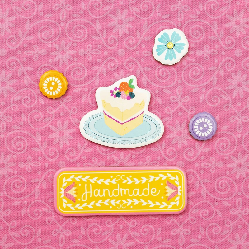 Paige Evans Splendid Icons & Phrase Chipboard Stickers 