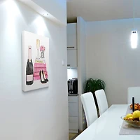 Stupell Industries Fashion Books & Champagne Canvas Wall Art