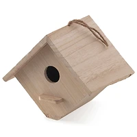 7" Hanging Wood Birdhouse by Make Market®