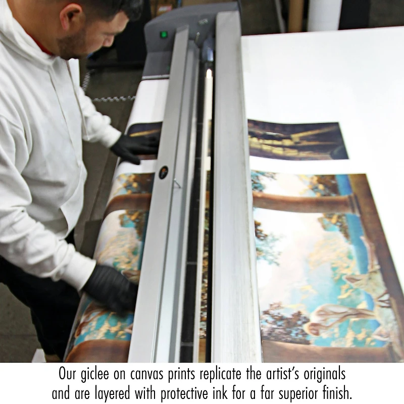 Design Toscano 17.7" Water Lilies 1898 Canvas Replica Painting