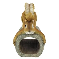 Design Toscano 10.5" Crash the Squirrel Gutter Guardian Downspout Statue