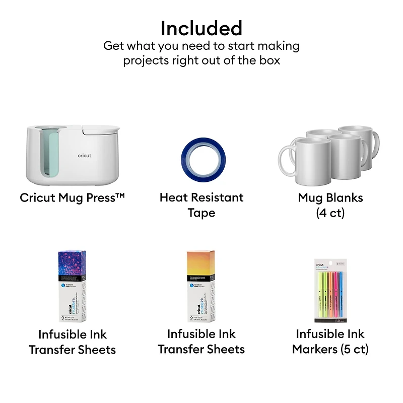 Cricut Mug Press™ + Mug-Making Kit