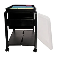 Innovative Storage Designs Folding Mobile File Cart
