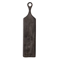 Hello Honey® 24" Black Acacia Wood Tray/Cutting Board