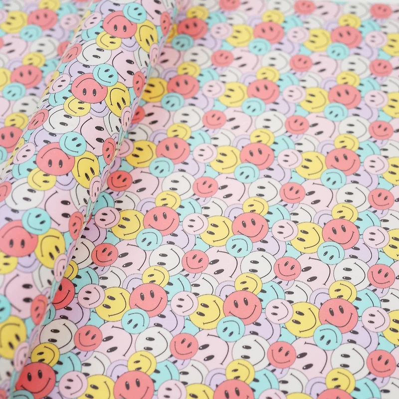 Happy Faces Heat Transfer Vinyl by Make Market®