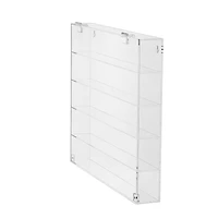 Clear Front Loading Mini Figure Shadow Box with Shelves by Studio Décor®