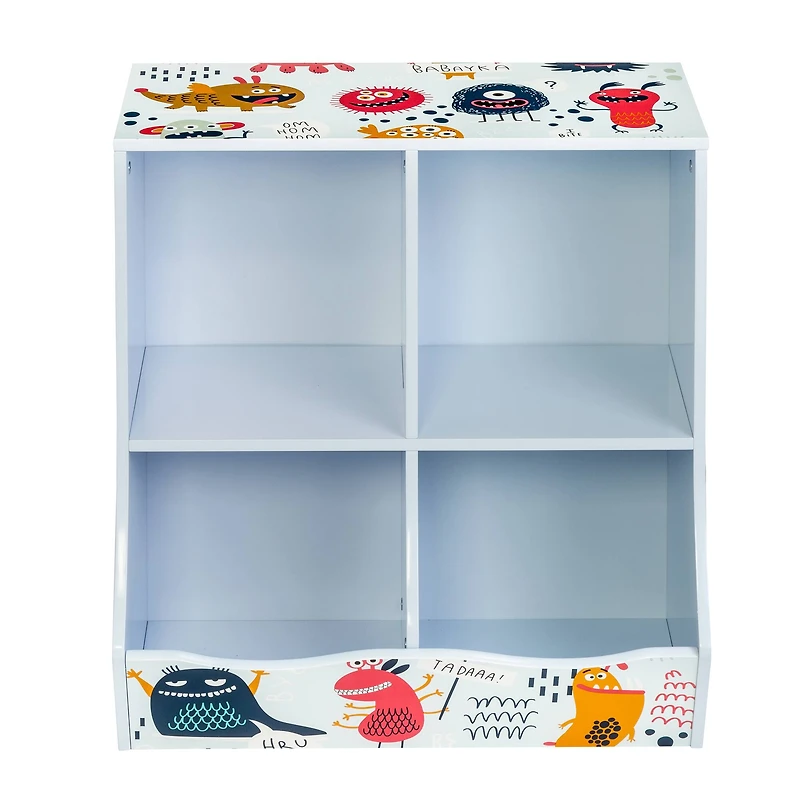 Honey Can Do 23.7" Kids 4 Cube Storage Caddy