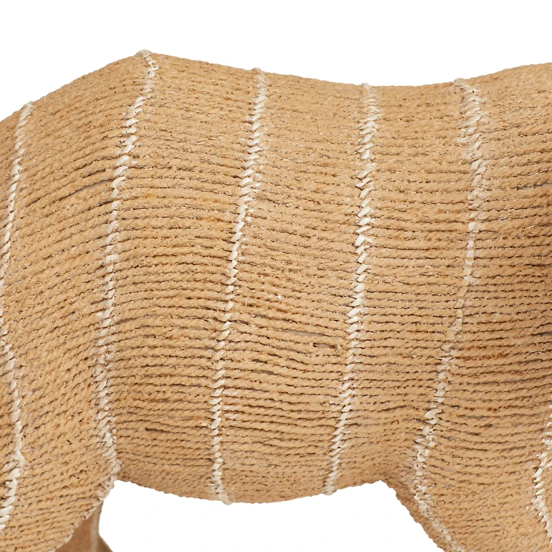 Beige Polystone Transitional Sculpture, 11" x 9" x 15"