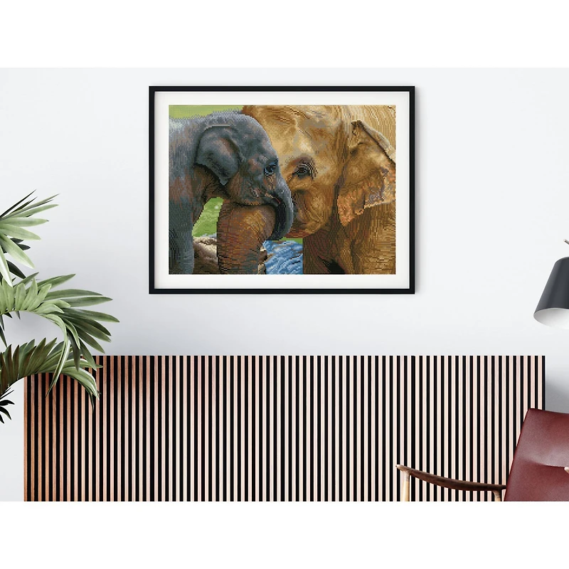 Diamond Dotz® Intermediate Baby's Comfort Pre-Framed Diamond Painting Kit