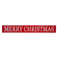 Glitzhome® 45.75" Merry Christmas Metal Wall Sign