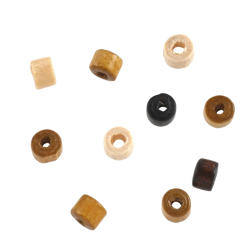 Wooden Tube Beads, 4mm by Bead Landing™