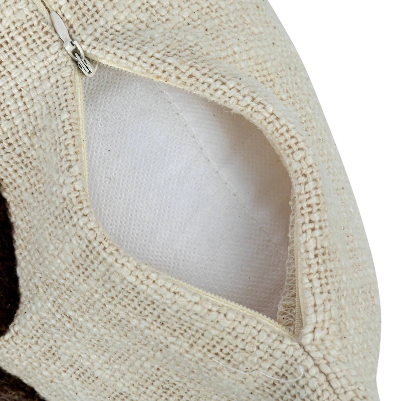 Hello Honey® Plant Design Slub Pillow