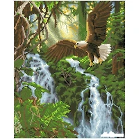 Diamond Dotz® Advanced Eagles Flight Diamond Painting Kit