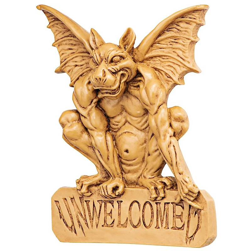 Design Toscano UNWelcomeD Gargoyle Plaque