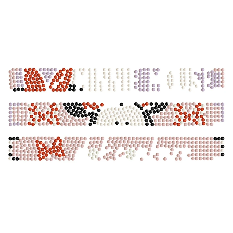 Camelot® Dots DOTZIES® Minnie Mouse Couture Bracelet Kit, Round Diamonds