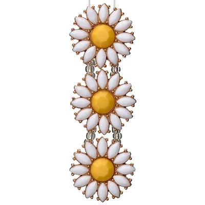 Daisy Metal & Resin Sliders, 26mm by Bead Landing™