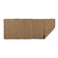 DII® Taupe Rag Rug, 2ft. x 6ft.