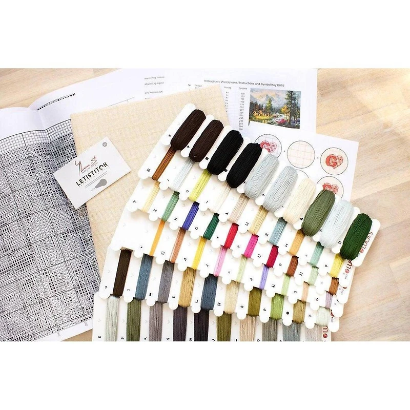 Luca-s Camper's Cabin Counted Cross Stitch Kit