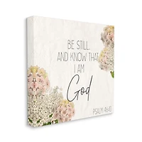 Stupell Industries Be Still Flower Wall Accent