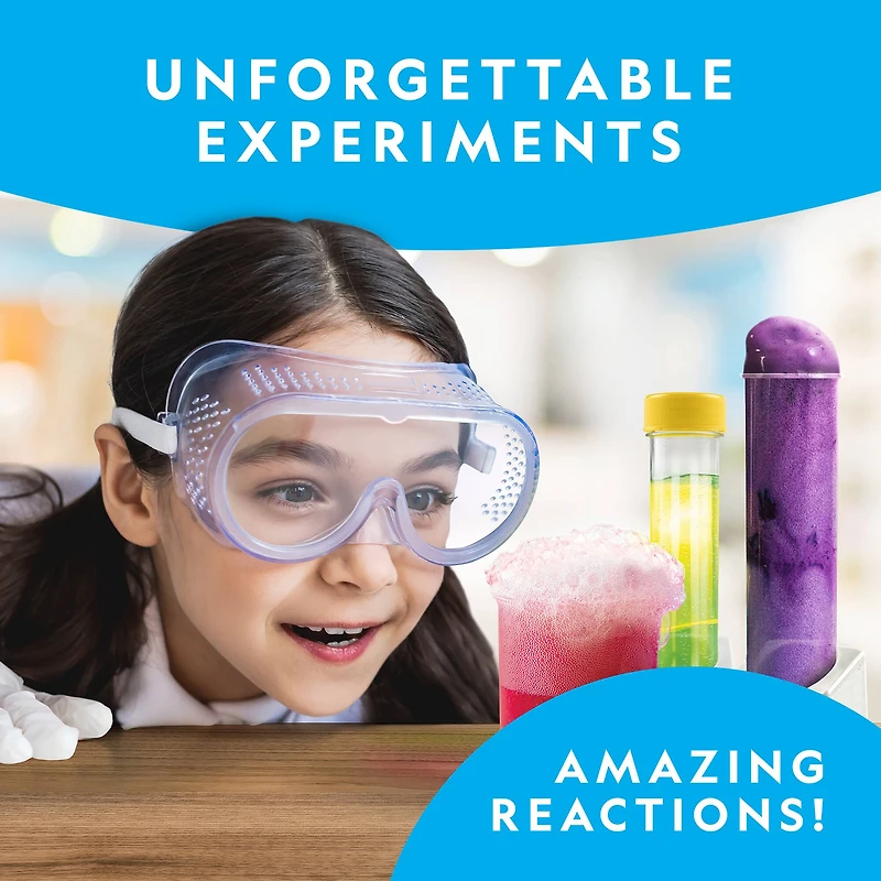 National Geographic™ Amazing Reactions Chemistry Set