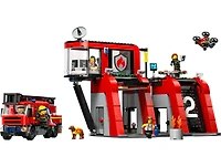 LEGO® City Fire Station with Fire Truck Playset 60414