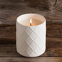 European Soaps Lavender Ceramic Jar Candle