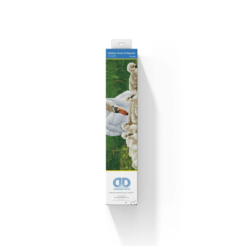 Diamond Dotz® Mother Swan & Signets Diamond Painting Kit