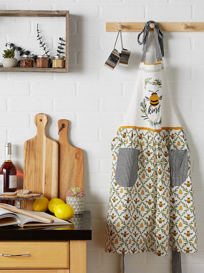 DII® Bee Kind Apron with Pocket