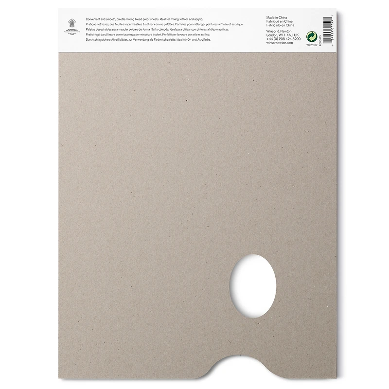 Winsor & Newton® Tear Off Palette Paper Pad, 9" x 12"