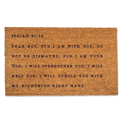 Isaiah 41:10 Doormat
