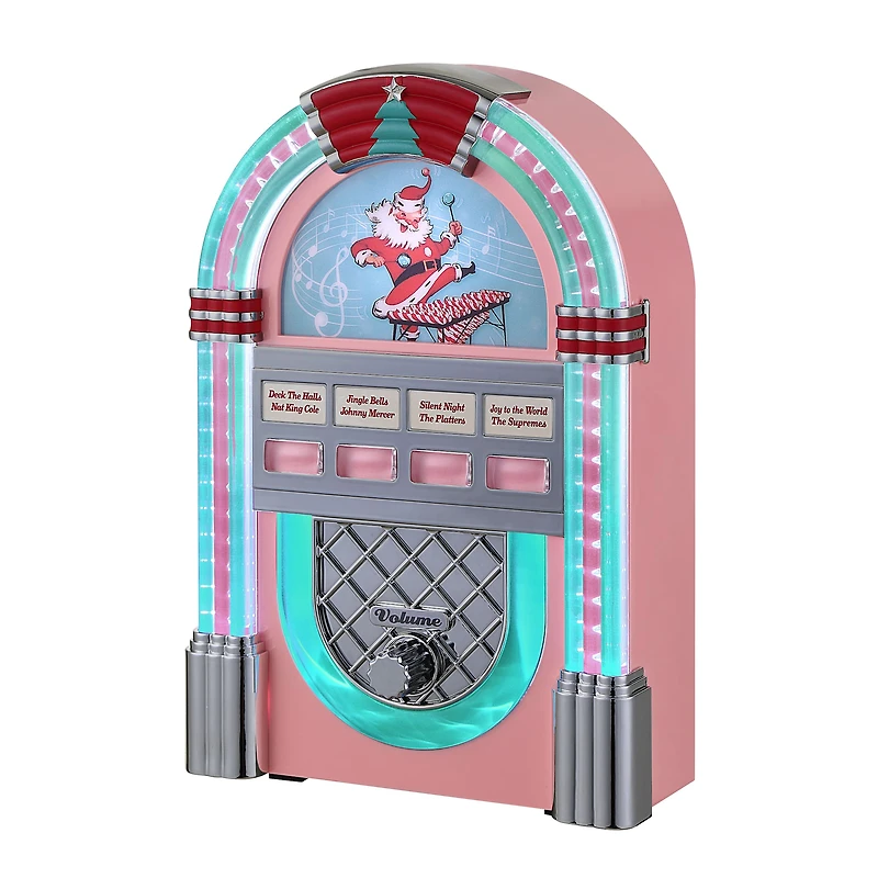 9" Pink Retro Jukebox