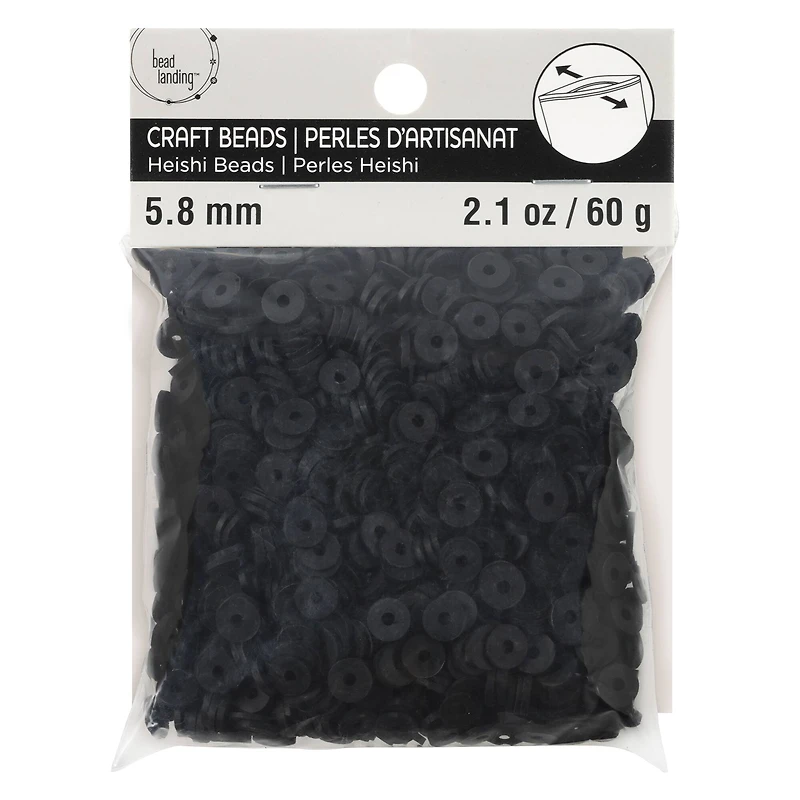 5.8mm PVC Heishi Craft Beads by Bead Landing