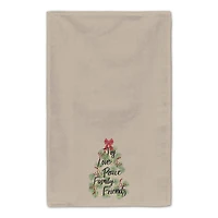 Christmas Word Tree Tea Towel Set