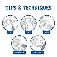FloraCraft® CraftFōM® 1" x 2" White Foam Rods, 24ct.