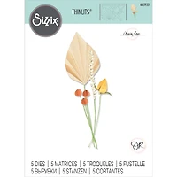Sizzix® Thinlits™ Olivia Rose Ornamental Stem Dies