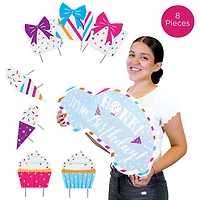 Kate Aspen® Rainbow Birthday Yard Sign Set