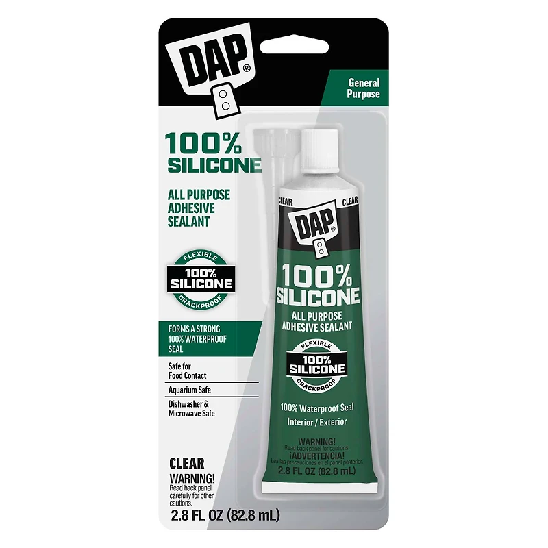 DAP® 2.75oz. Silicone All-Purpose Adhesive Sealant