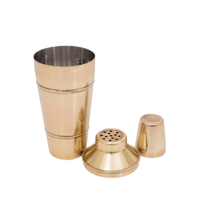 Hello Honey® Gold Stainless Steel Cocktail Shaker