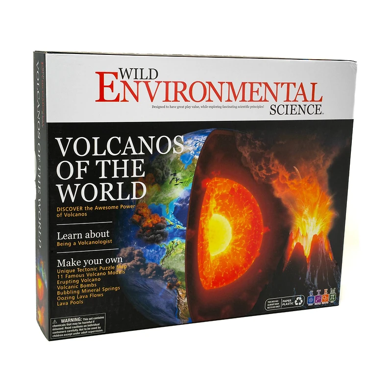 Wild Environmental Science - Volcanos of the World
