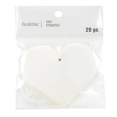 Ivory Heart Tags by Recollections™